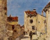 Street, Antibes - 尤金·布丹